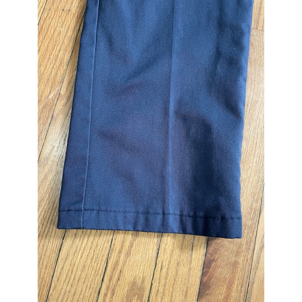 Dickies 874 Original Fit Work Pants Mens 34x29 Navy Blue Flat Front Chino 874NV - Picture 2 of 14